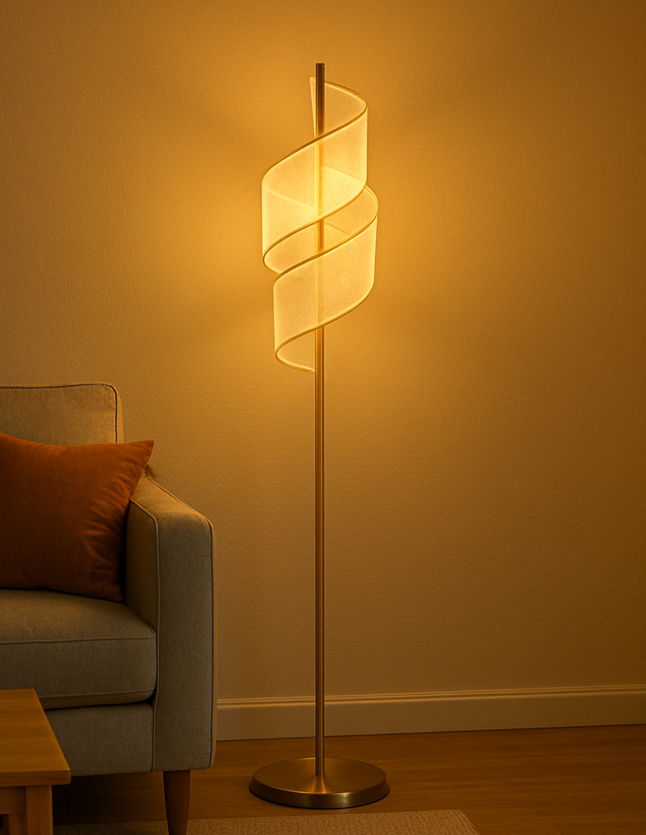 Foto 5 pulgar | Lámpara De Pie Decorativa Para Sala Cityluz – 20w Led