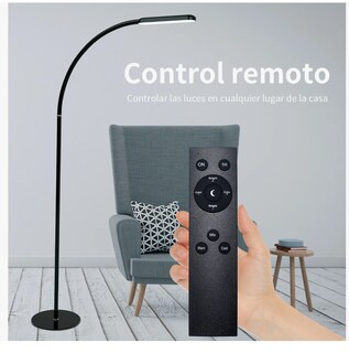 Foto 2 | Lámpara Regulable Led De Piso Táctil Con Control Remoto