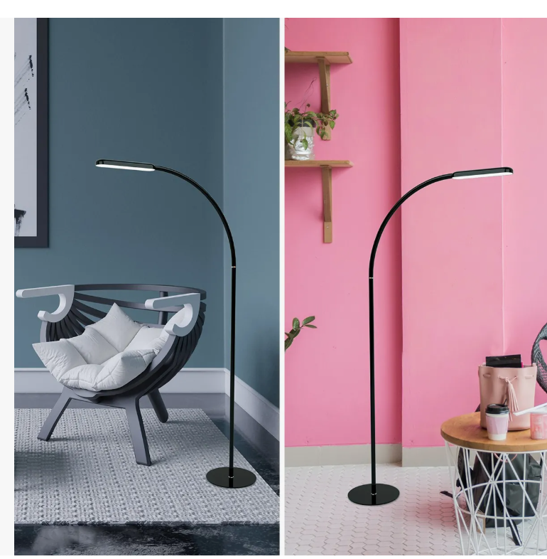 Foto 4 | Lámpara Regulable Led De Piso Táctil Con Control Remoto