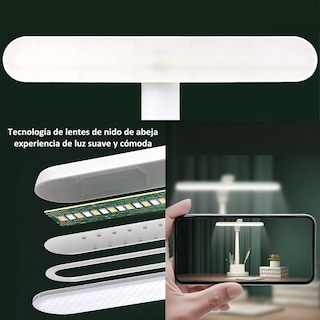 Foto 3 | Lámpara Led de Escritorio Eo Safe Imports ESI-8952 Recargable