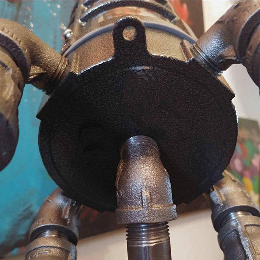 Foto 5 pulgar | Venta Internacional- Lámpara de Mesa con Bombillas Estilo Steampunk Cohete