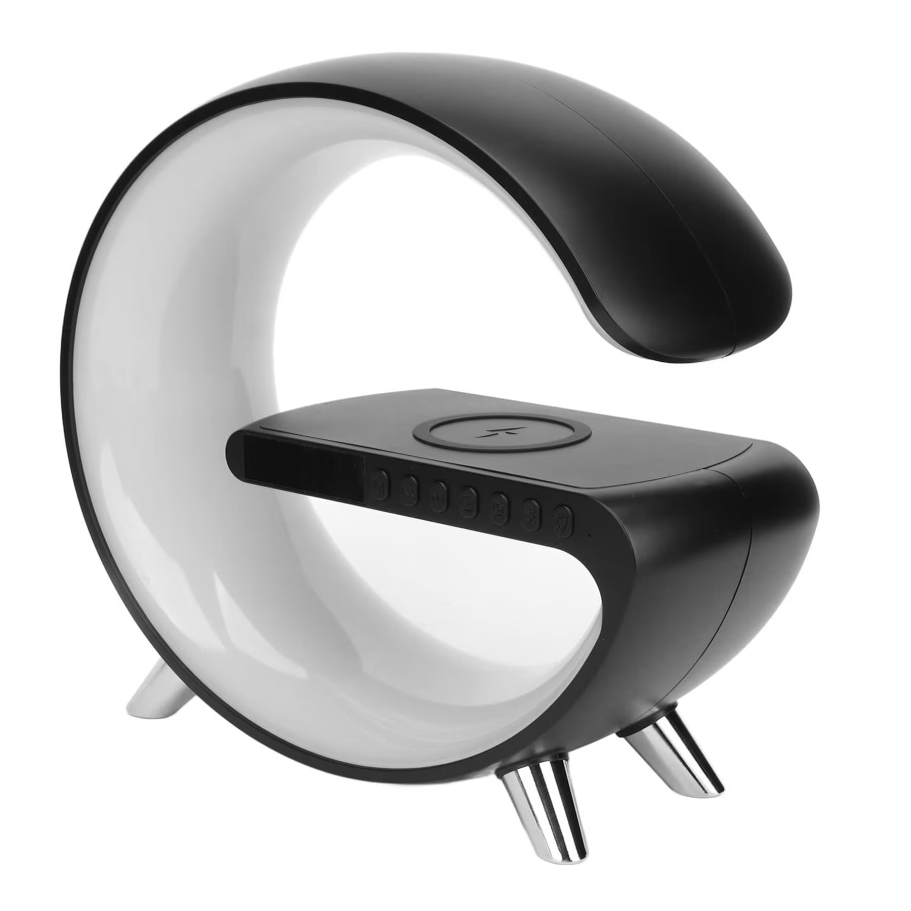 Foto 2 pulgar | Lámpara de Escritorio Inteligente con Cargador Eo Safe Imports Negro