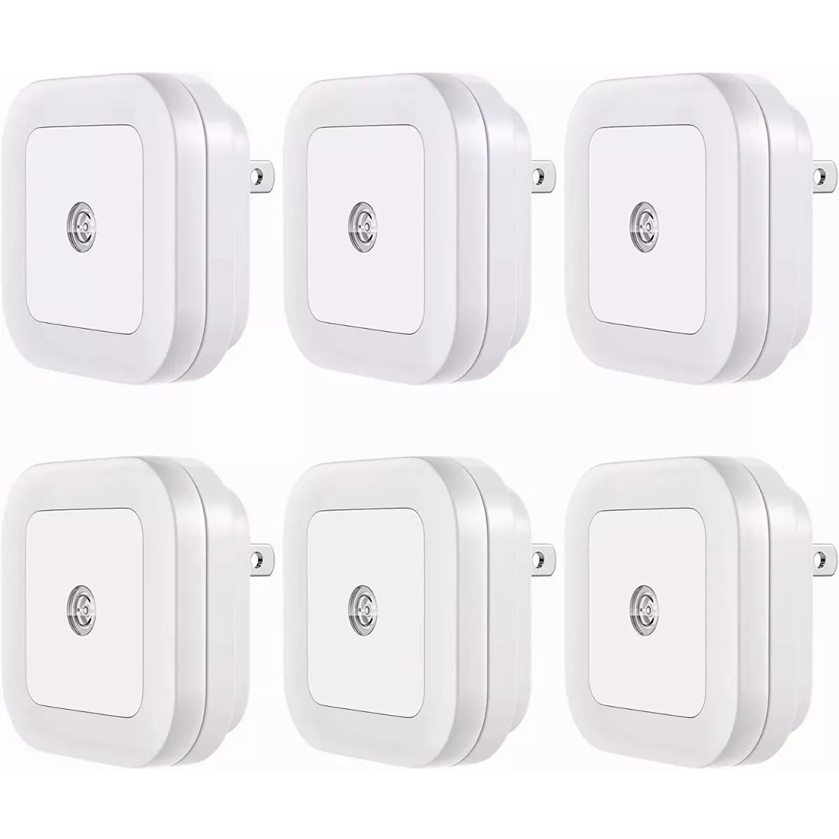 Foto 2 pulgar | Luz de Noche Inteligente Led Eo Safe Imports ESI-9816 Blanco con Sensor de Control 6 Piezas