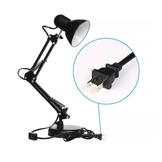 Foto 4 | Lámpara de Escritorio Eo Safe Imports ESI-11400 Negra Metal 360 Grados Ergonómica