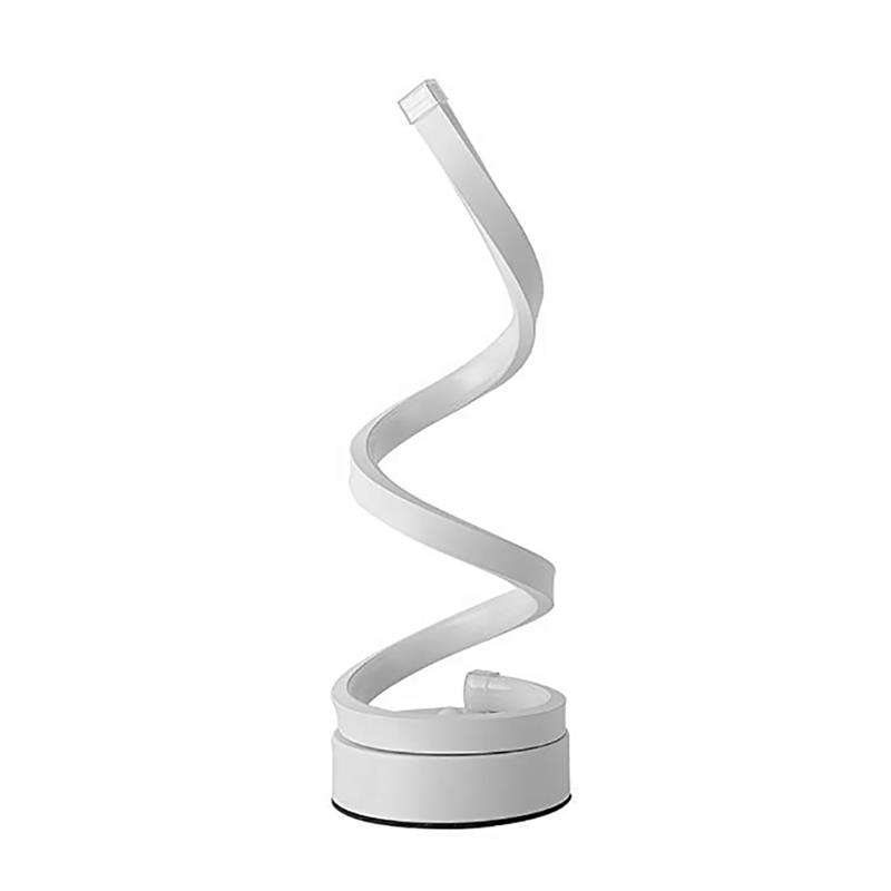 Foto 4 pulgar | Lámpara De Escritorio Curva Youool Led, Mesita De Noche Moderna En Espiral - Venta Internacional.