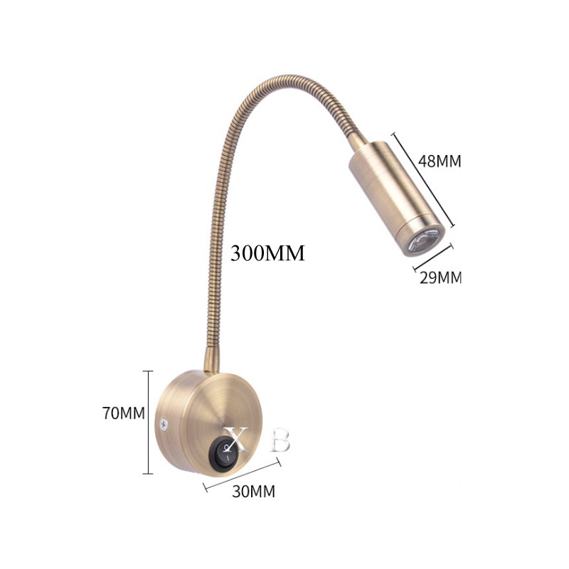 Foto 3 pulgar | Lámpara De Escritorio Led Xuanbonlighting 3w Con Enchufe De La Ue - Venta Internacional.