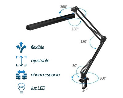 Foto 2 | Lámpara se Escritorio Led Bluelander 3 Modos de Iluminación