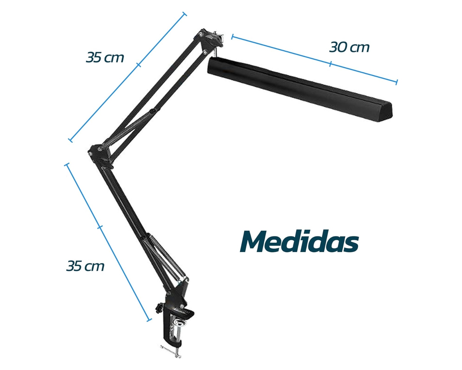 Foto 4 pulgar | Lámpara se Escritorio Led Bluelander 3 Modos de Iluminación