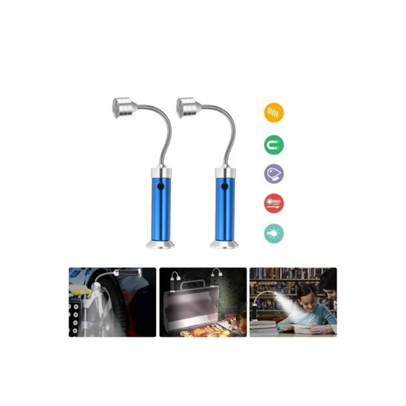 Foto 1 | Lámpara Led X12, Linterna Magnética Flexible Para Barbacoa, Trabajo - Venta Internacional.