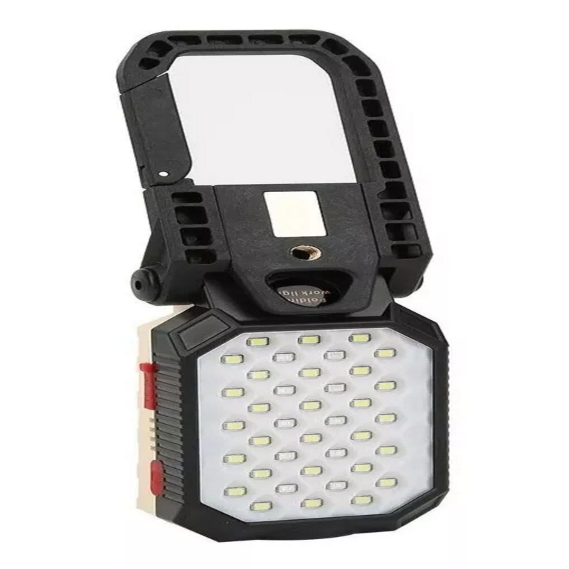 Foto 4 | Lámpara De Trabajo De 39 Led Recargable Por Usb Con Pantalla De Alimentación - Venta Internacional.