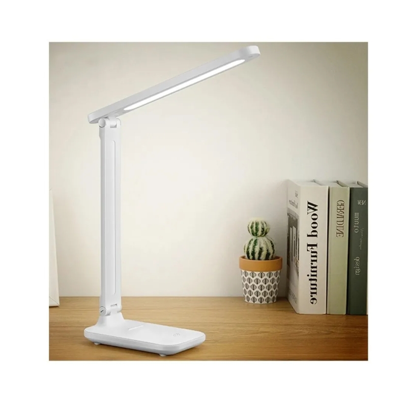 Foto 1 | Lámpara Led De Escritorio De Tres Velocidades Con Soporte Para Teléfono 5w 6500k - Venta Internacional.