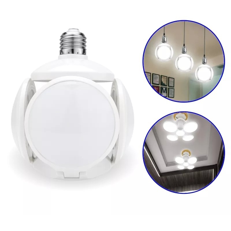Foto 2 pulgar | Balón De Fútbol Plegable Con Forma De Ovni Con Bombilla Led De 40 W - Venta Internacional.