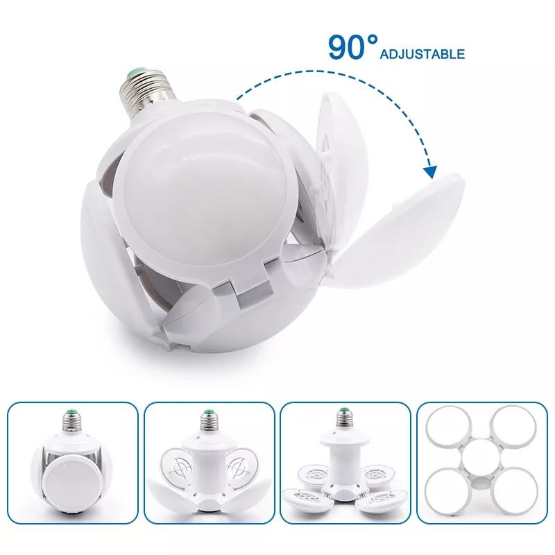 Foto 3 pulgar | Balón De Fútbol Plegable Con Forma De Ovni Con Bombilla Led De 40 W - Venta Internacional.