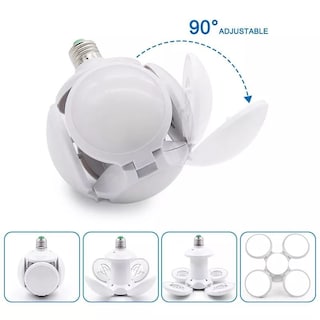 Foto 2 | Balón De Fútbol Plegable Con Forma De Ovni Con Bombilla Led De 40 W - Venta Internacional.