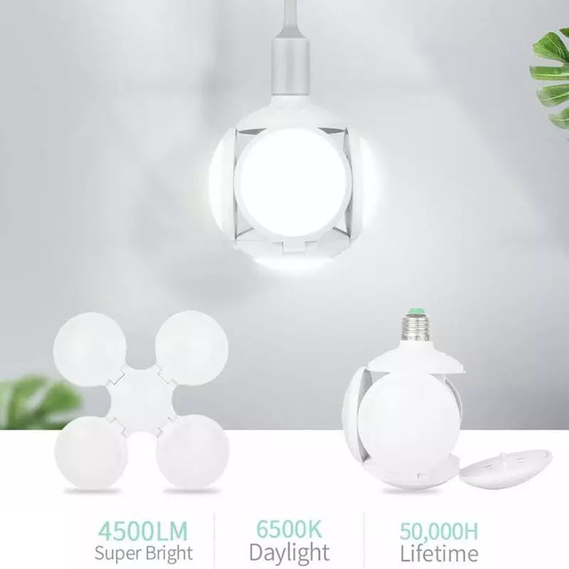 Foto 4 pulgar | Balón De Fútbol Plegable Con Forma De Ovni Con Bombilla Led De 40 W - Venta Internacional.