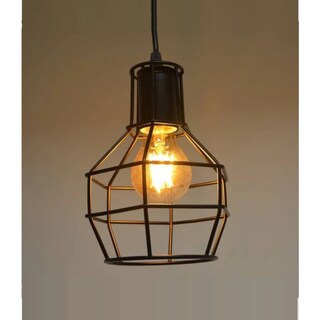 Foto 2 | Lámpara Industrial Vintage Cage Azor Black Matte - Venta Internacional.