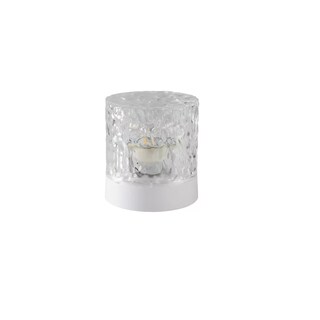 Foto 1 | Lámpara Led Cristal Luz De Noche Recarga Giratorio Proyector Eo Safe Imports Esi-13111 Blanco