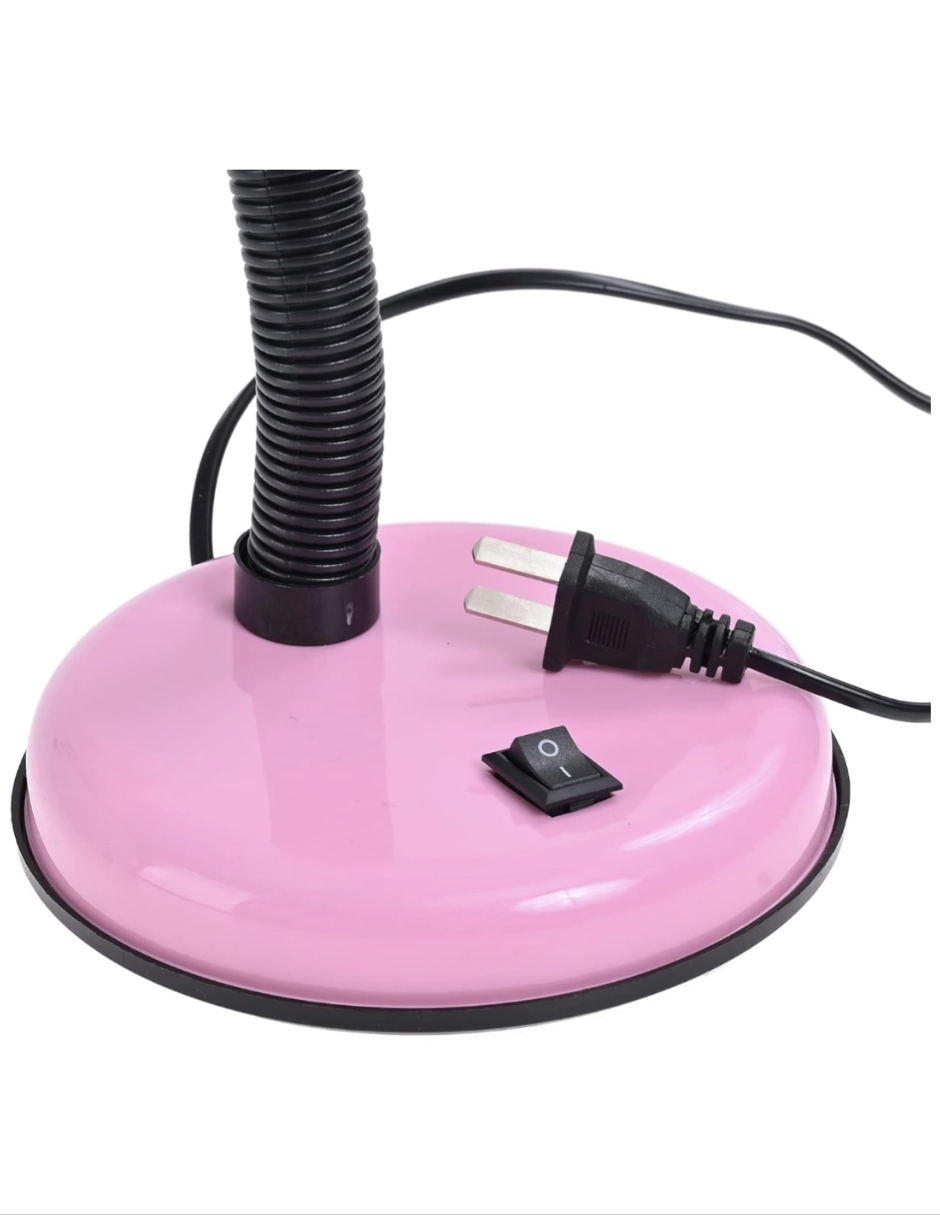 Foto 4 pulgar | Lámpara De Mesa Chil Rosa