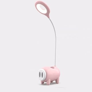 Foto 5 | Lámpara de Escritorio Fdik Led Cartoon Pig Touch con Batería Recargable - Venta Internacional