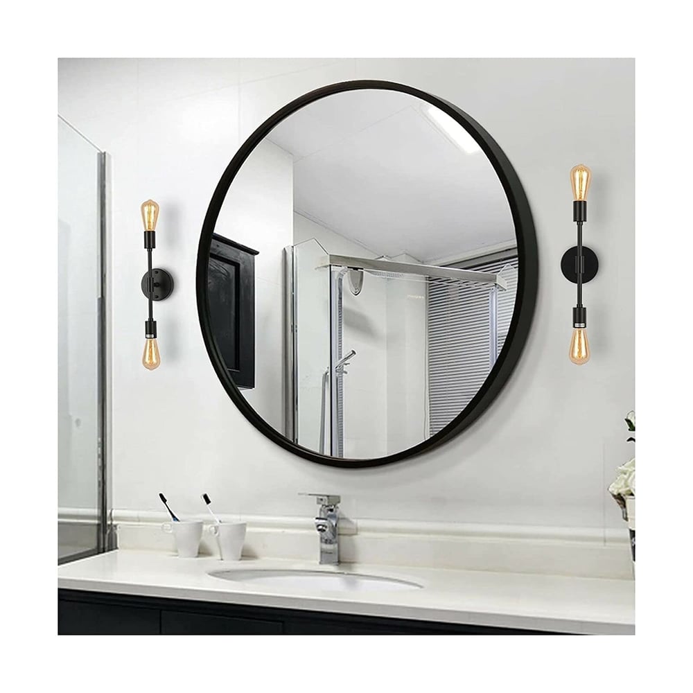 Foto 3 pulgar | Lámpara de Techo Led Vintage para Salón Pasillo 60 W color Negro - Venta Internacional