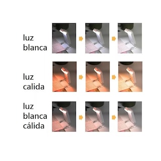 Foto 3 | Luz Led con Clip para Leer Libros Recargable por Usb