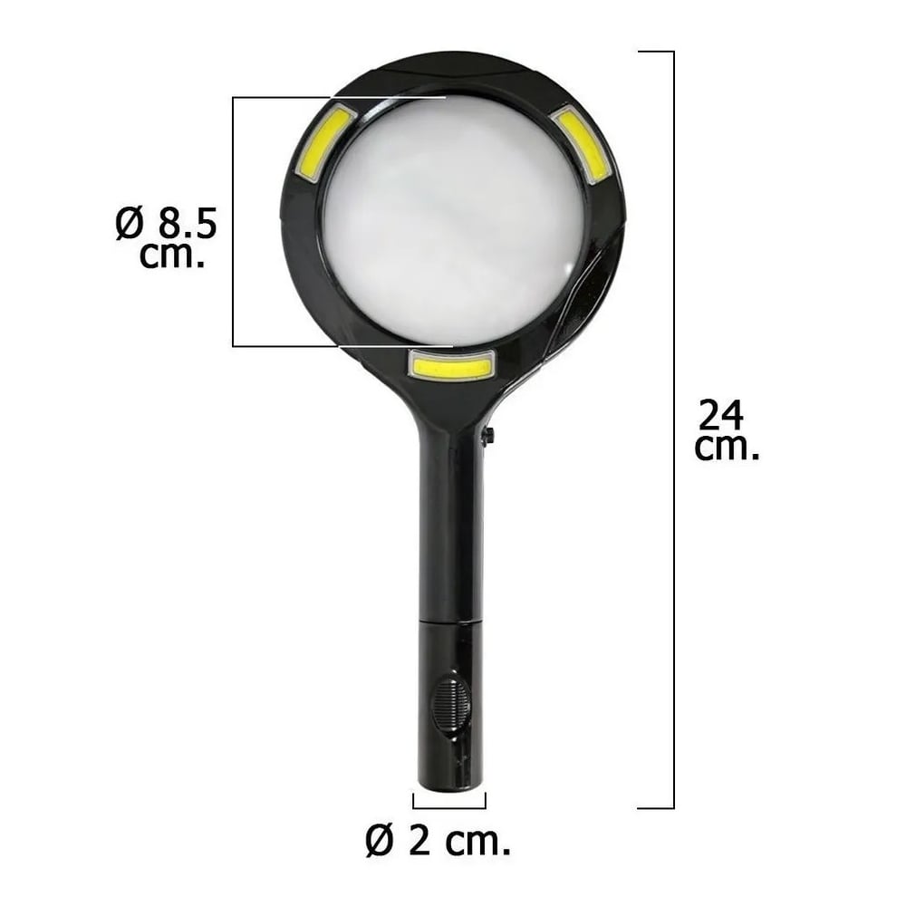 Foto 3 pulgar | Lámpara De Lupa Con Luz De Aumento 3x - Venta Internacional.