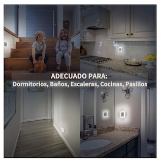 Foto 4 | Luz de Noche Inteligente Led con Sensor De Control