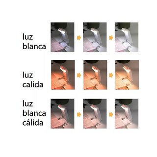 Foto 3 | Luz Led con Clip Recargable por Usb