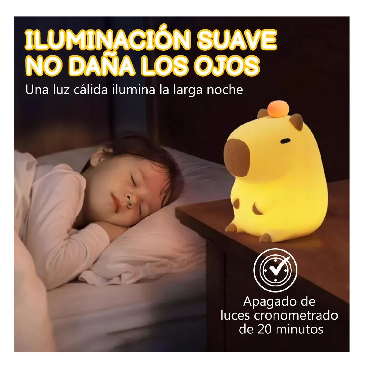 Foto 4 pulgar | Lámpara de Noche para Niños