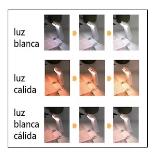 Foto 2 | Luz Led con Clip para Leer Libros Recargable Usb 9 Modes Blanco
