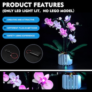 Foto 3 | Kit De Luces Led Para Lego Orchid 10311 De Vonado - Venta Internacional.