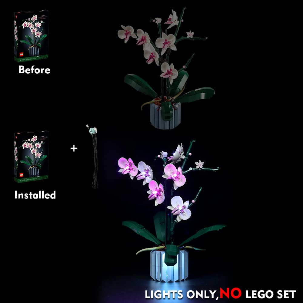 Foto 4 | Kit De Luces Led Para Lego Orchid 10311 De Vonado - Venta Internacional.