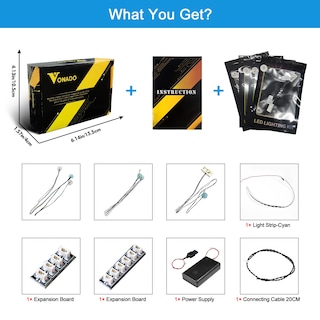 Foto 6 | Kit De Luces Led Para Lego Orchid 10311 De Vonado - Venta Internacional.