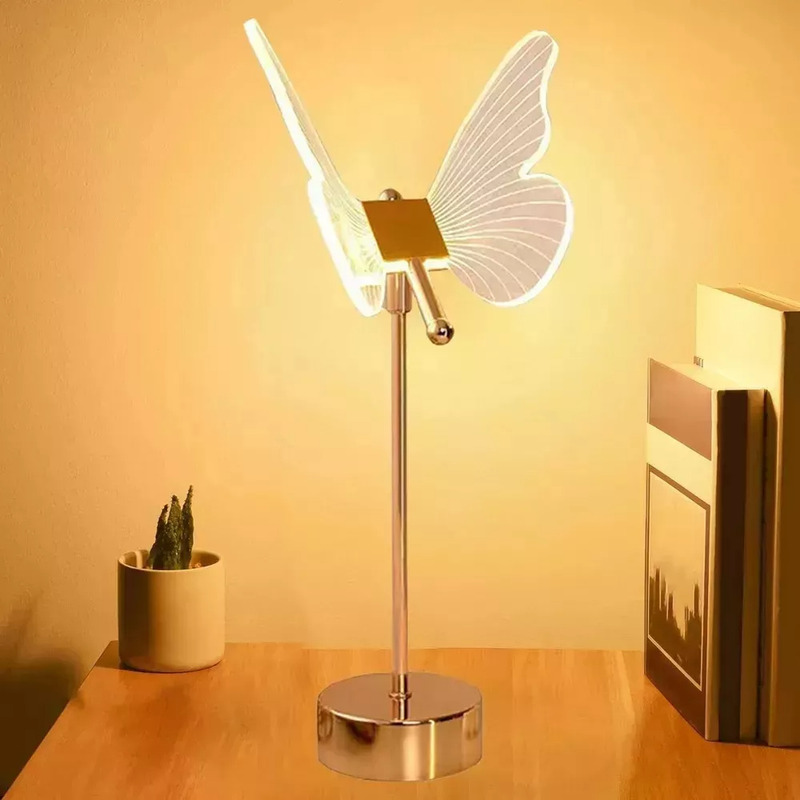 Foto 2 | Lámpara de Mesa Wan con Cabecero Acrílico Iluminación Led de 45 Cm - Venta Internacional