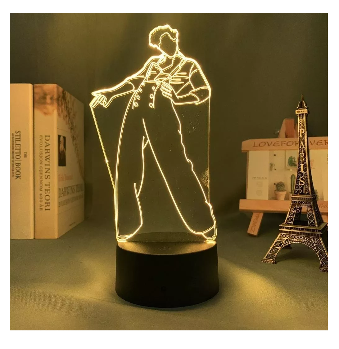 Foto 5 pulgar | Lámpara De Regalo Led Nightlight Harry Styles Para Fanáticos