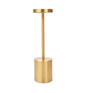 Foto 1 | Lámpara De Mesa Recargable, Lámpara Inalámbrica Eo Safe Imports Esi-16226 Dorado