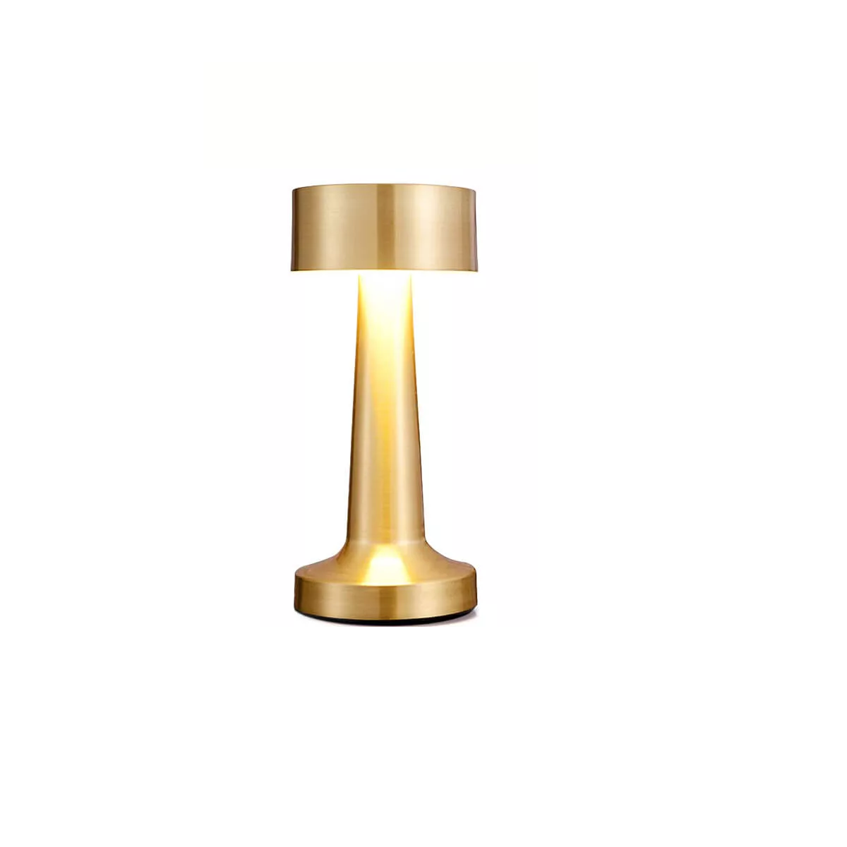Lámpara de Mesa Recargable Luz Led Eo Safe Imports ESI-16899 Dorado