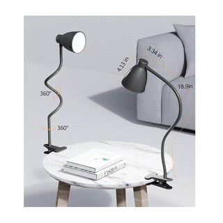 Foto 2 | Lámpara de Escritorio Led Portátil Eo Safe Imports ESI-16902 Negro