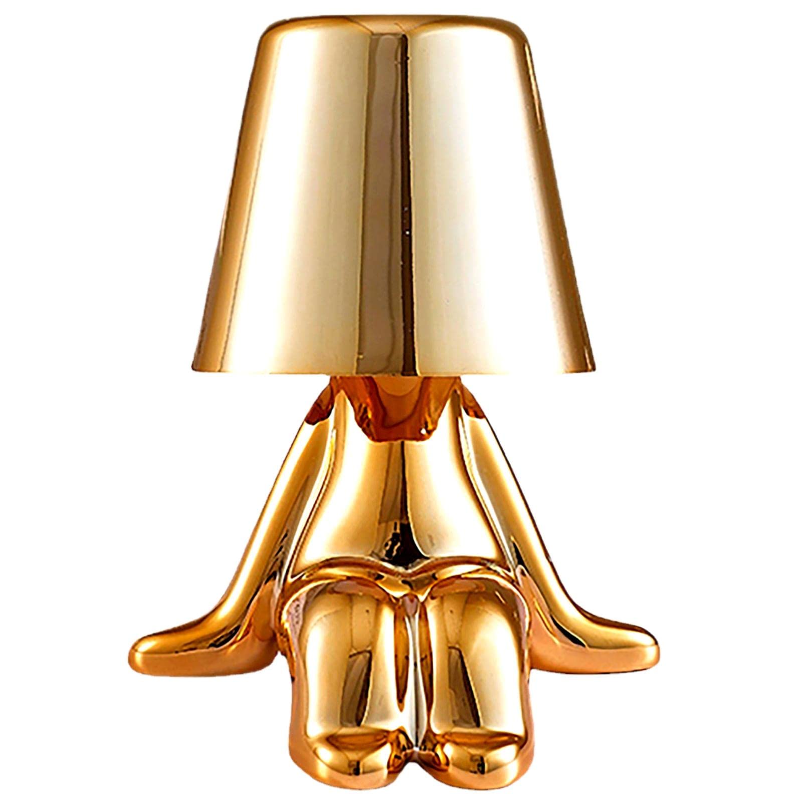 Lámpara De Mesa Gzkpl Thinker Collection Cordless Gold Led - Venta Internacional.