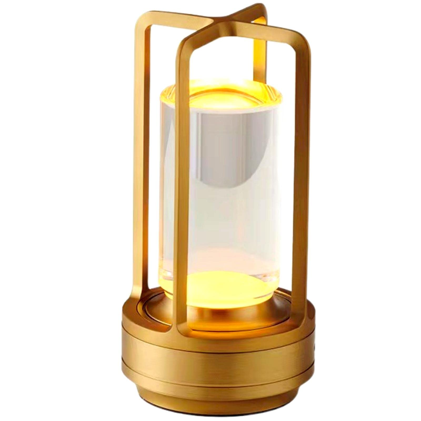 Foto 2 pulgar | Lámpara De Mesa Gzkpl, Inalámbrica, Recargable, Led Regulable, Color Dorado - Venta Internacional.