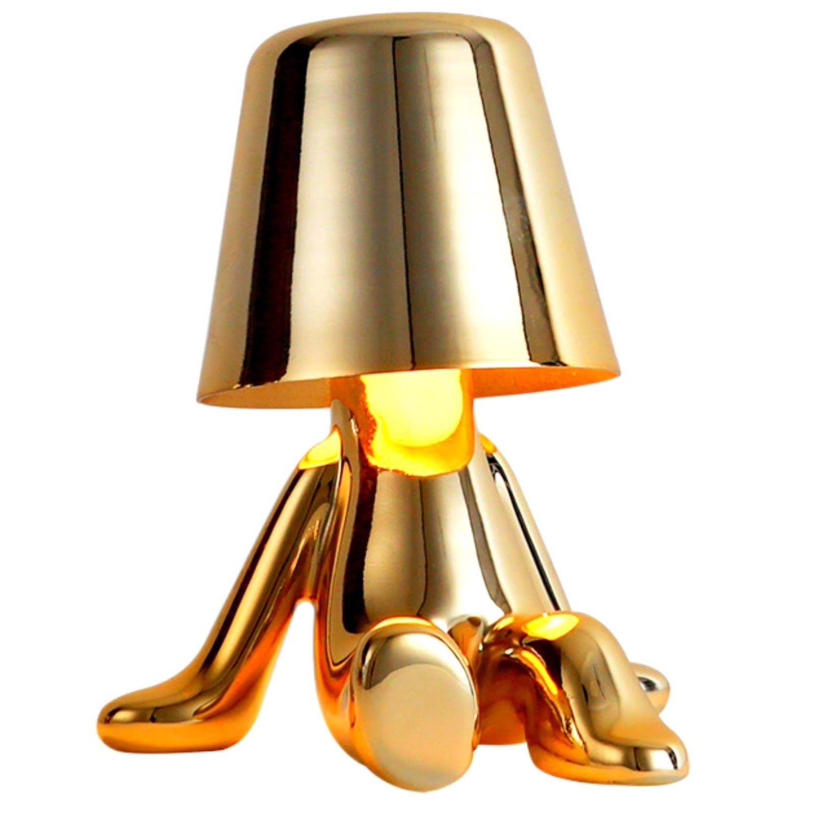 Foto 1 | Lámpara De Mesa Gzkpl Thinker Collection Cordless Gold Led - Venta Internacional.