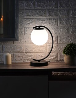 Foto 2 | Lámpara de Escritorio LED Aluminio Negro