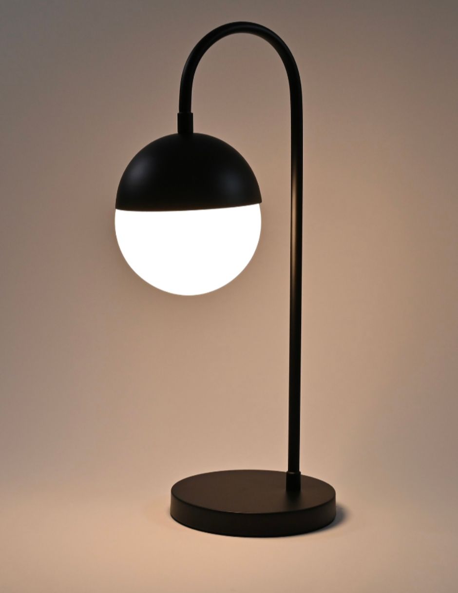 Foto 5 pulgar | Lámpara de Buro LED de Aluminio Negro