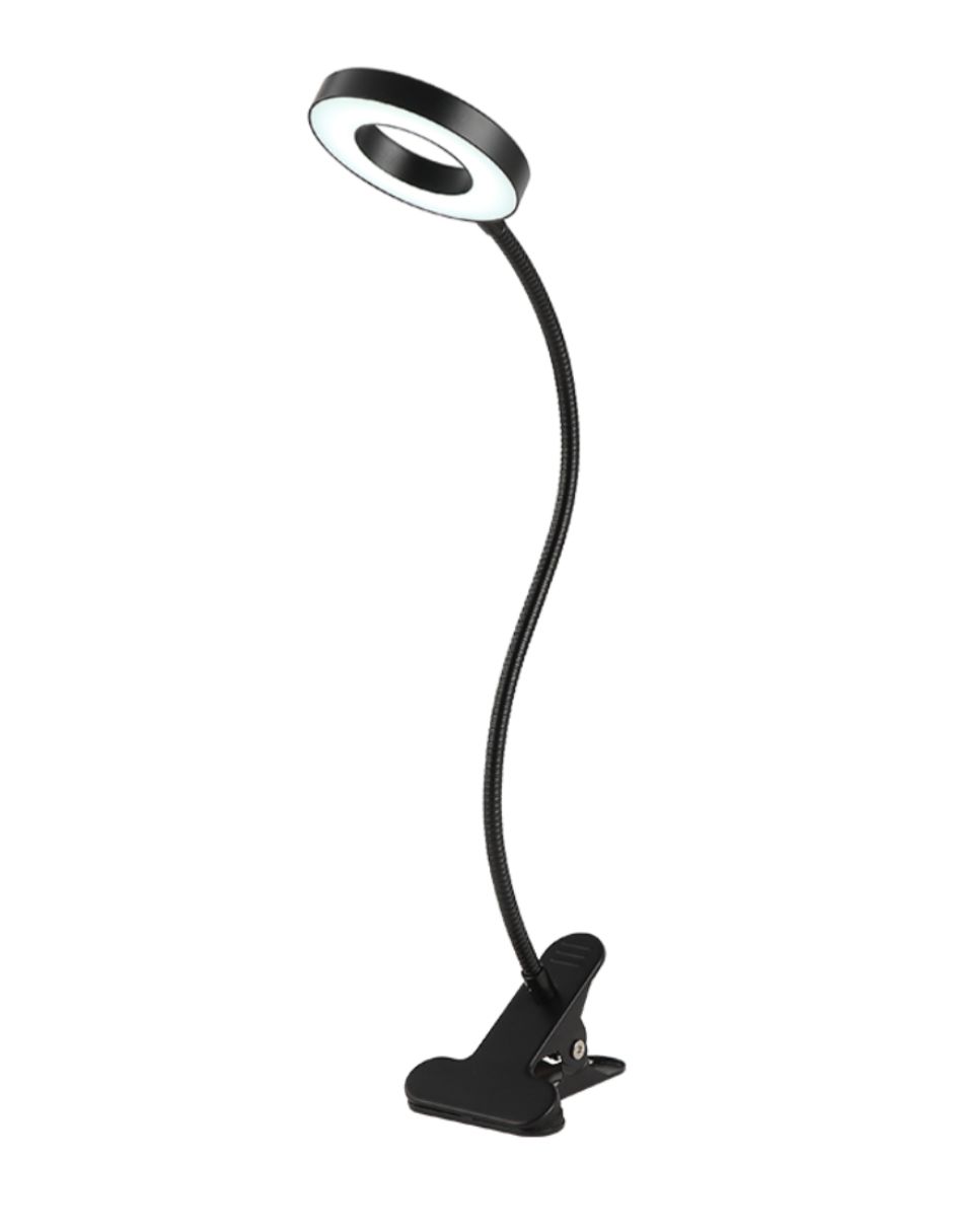 Foto 2 pulgar | Lámpara de Clip Iluminación Luz Vic Negro