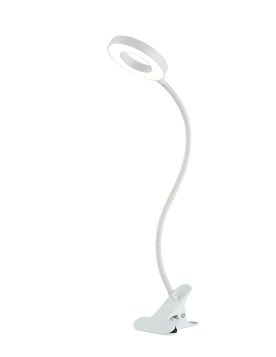 Foto 2 pulgar | Lámpara de Clip Iluminación Luz Vic Blanca