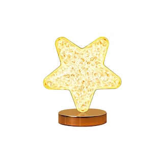 Foto 1 | Lampara Escritorio Led Cristal Estrella Blanca