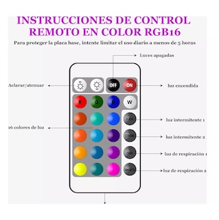 Foto 5 | Lámpara De Mesa De Cristal Ocean Wave Con Control Táctil Blanco