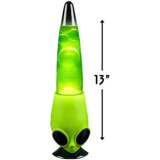 Foto 5 | Lámpara Wax Motion De Rhode Island, Novedosa Cabeza De Alienígena, 33 Cm - Venta Internacional.