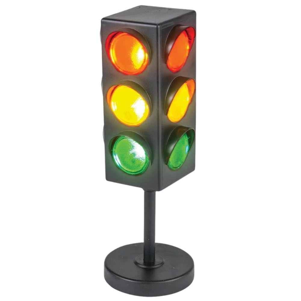 Foto 2 pulgar | Lámpara De Mesa Rhode Island Novelty Eltrali Traffic Light 20 Cm - Venta Internacional.