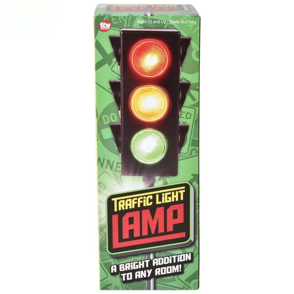 Foto 5 pulgar | Lámpara De Mesa Rhode Island Novelty Eltrali Traffic Light 20 Cm - Venta Internacional.